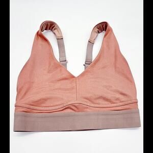 Fabletics Sports Bra Women's small Peach& tan